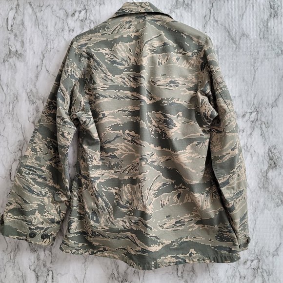 💕 Woman's utility Coat Air Force Camouflage Pattern - Picture 14 of 14